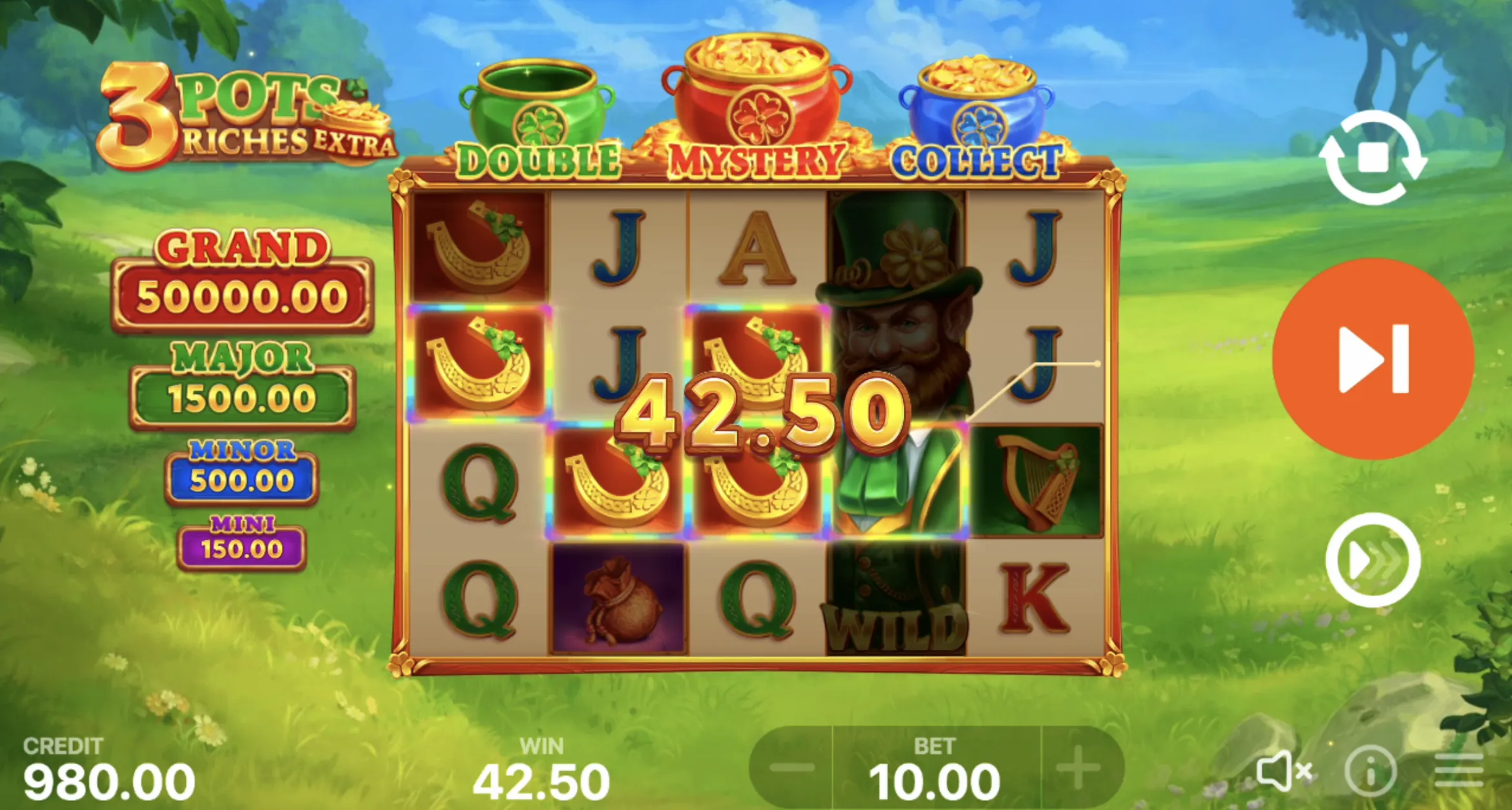 3 Pots Riches Extra: Hold and Win