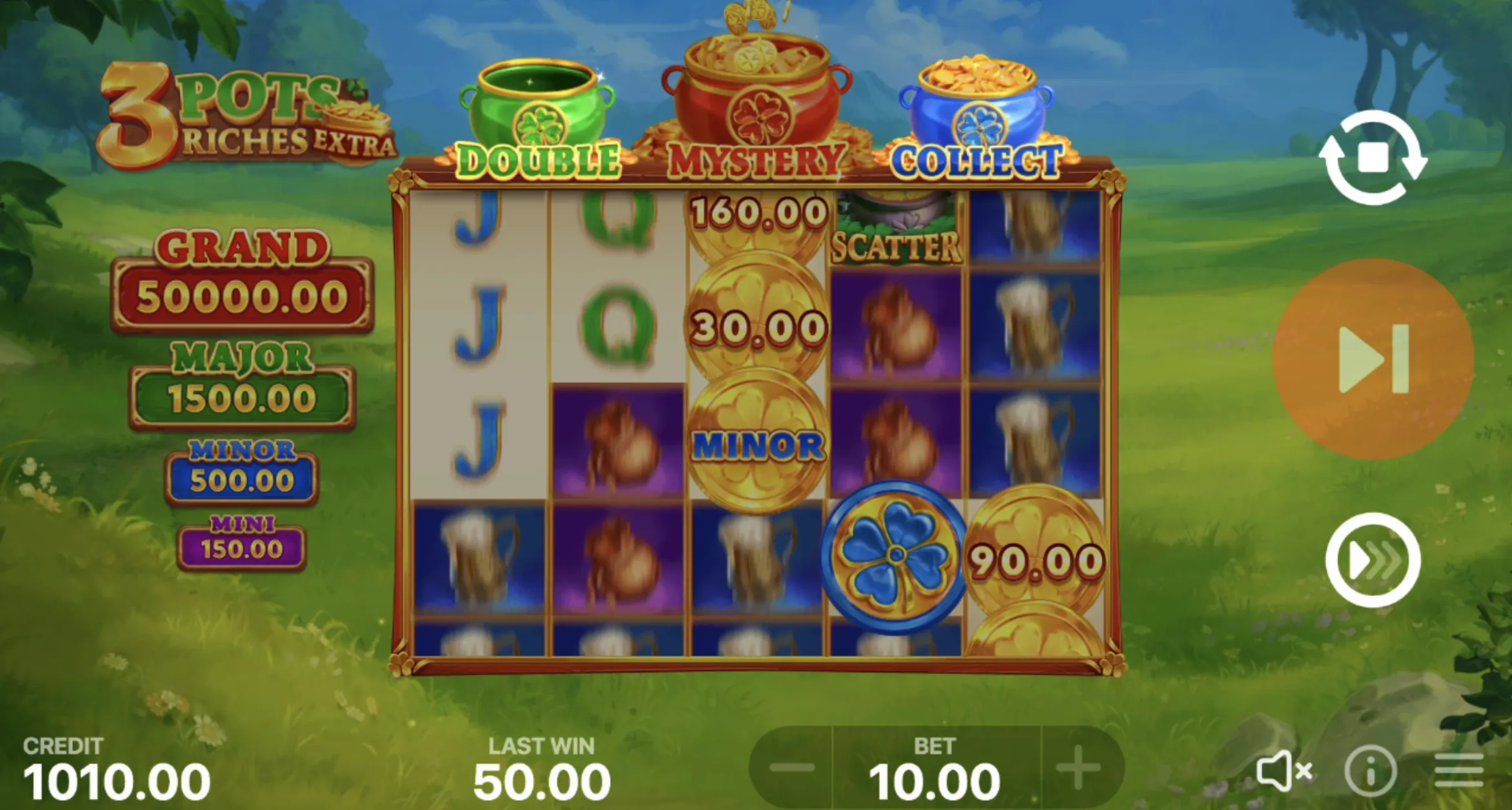 3 Pots Riches Extra: Hold and Win Slot